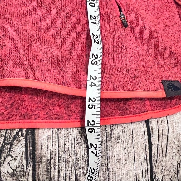 LL Bean full zip sweater fleece size medium - Picture 7 of 8